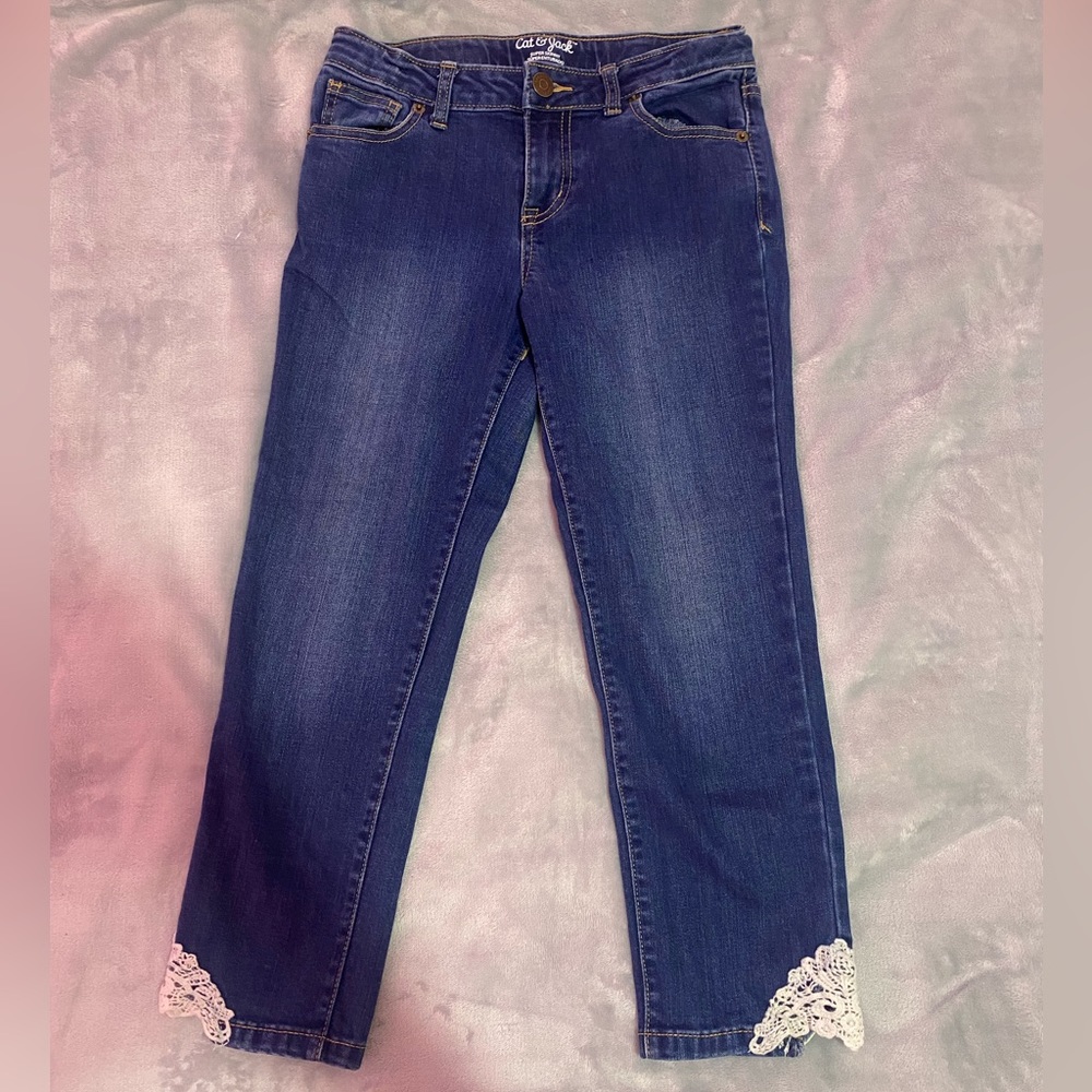 Cat & Jack Super Skinny Capri Girls Size 12